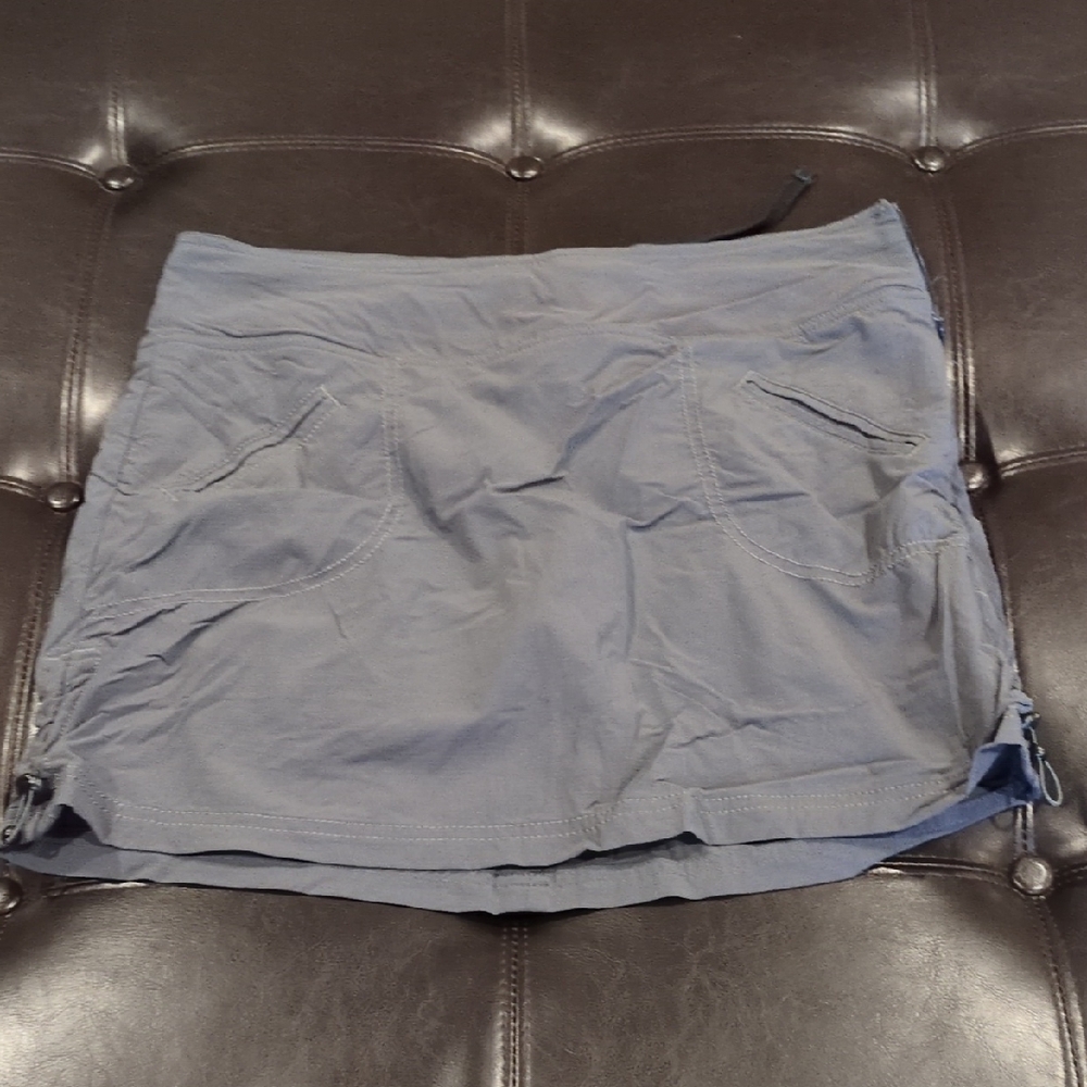 Athleta Charcoal Skirt with Side Accents